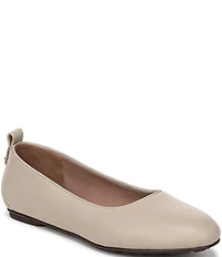Naturalizer Ava Leather Round Toe Ballet Flats
