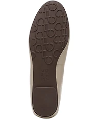 Naturalizer Ava Leather Round Toe Ballet Flats