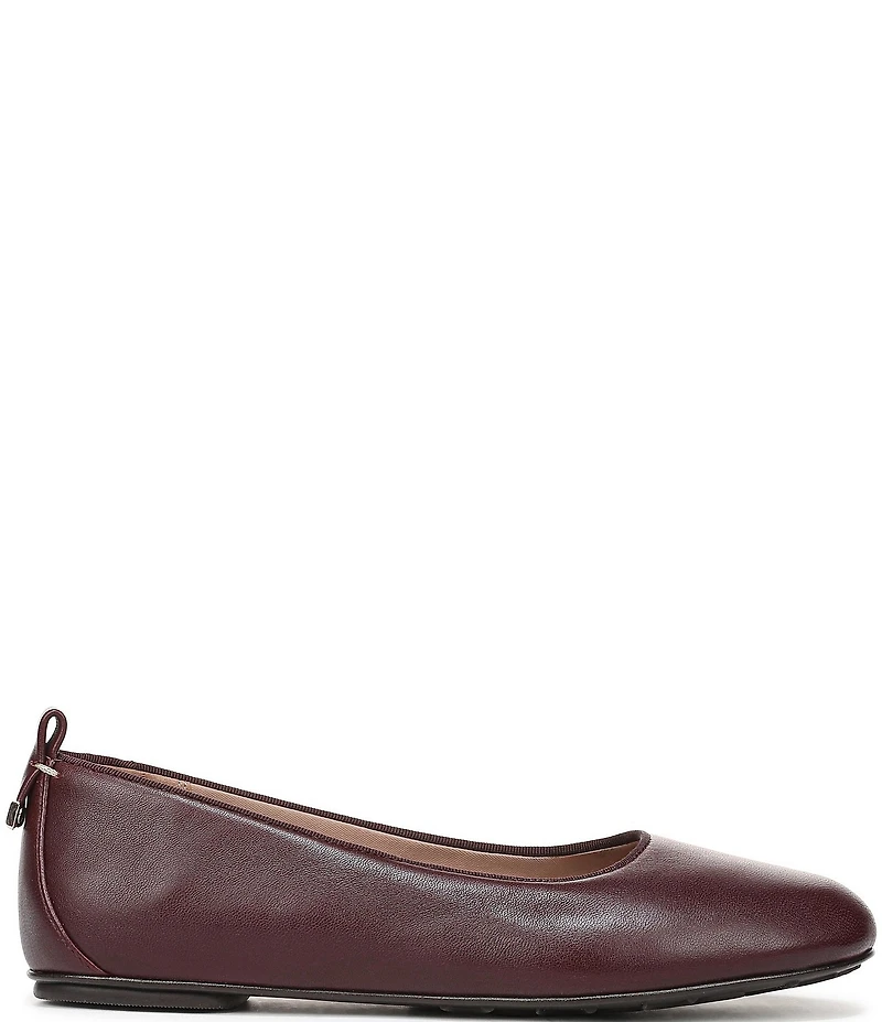 Naturalizer Ava Leather Round Toe Ballet Flats