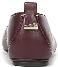 Naturalizer Ava Leather Round Toe Ballet Flats