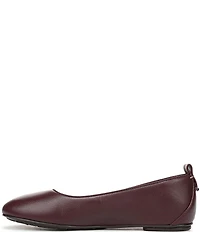 Naturalizer Ava Leather Round Toe Ballet Flats
