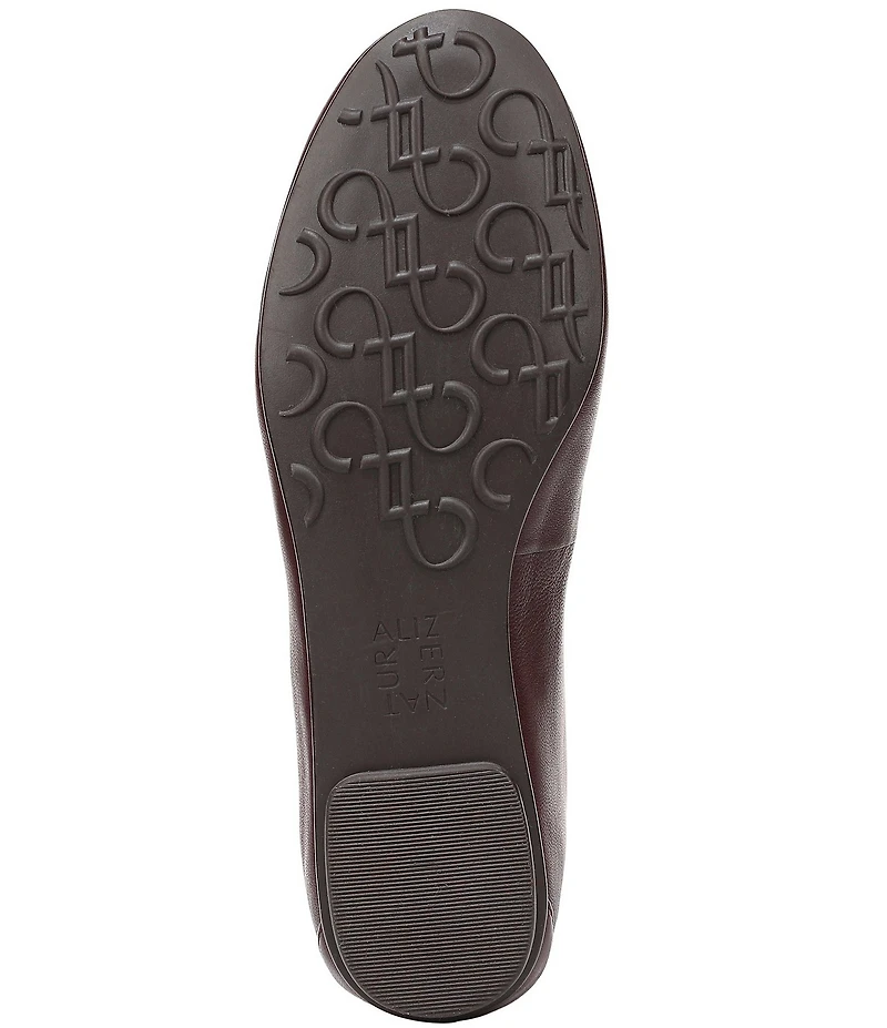 Naturalizer Ava Leather Round Toe Ballet Flats