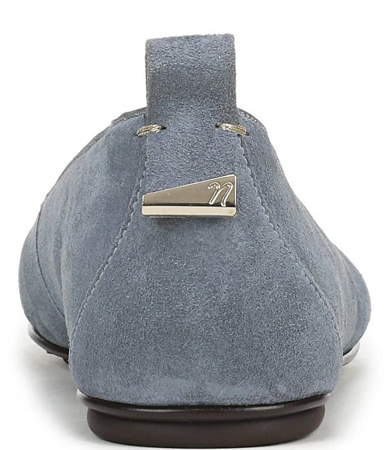Naturalizer Ava Suede Round Toe Ballet Flats
