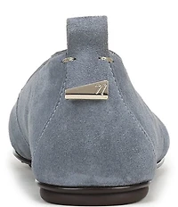 Naturalizer Ava Suede Round Toe Ballet Flats