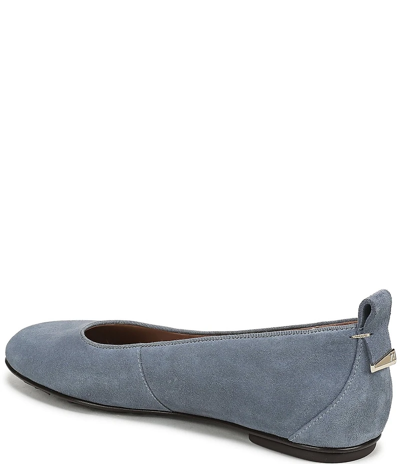 Naturalizer Ava Suede Round Toe Ballet Flats