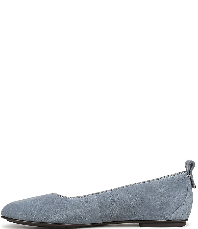 Naturalizer Ava Suede Round Toe Ballet Flats