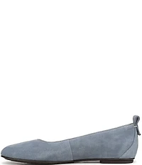 Naturalizer Ava Suede Round Toe Ballet Flats