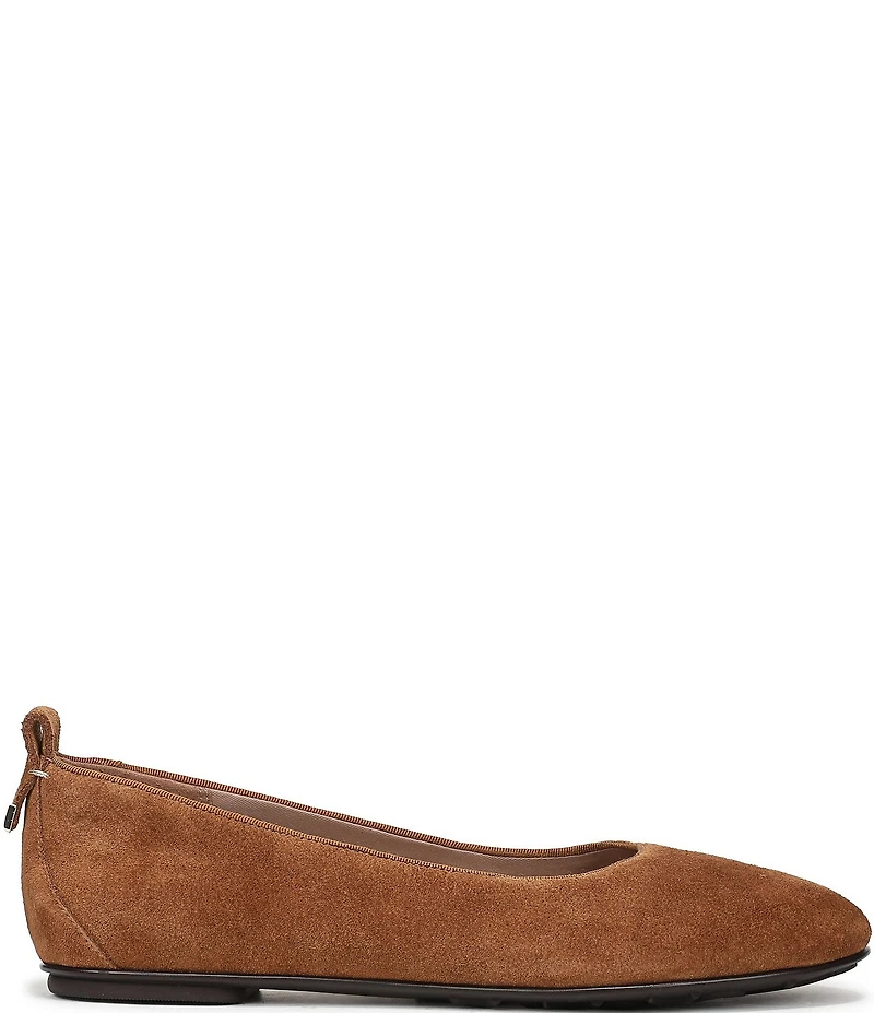 Naturalizer Ava Suede Round Toe Ballet Flats