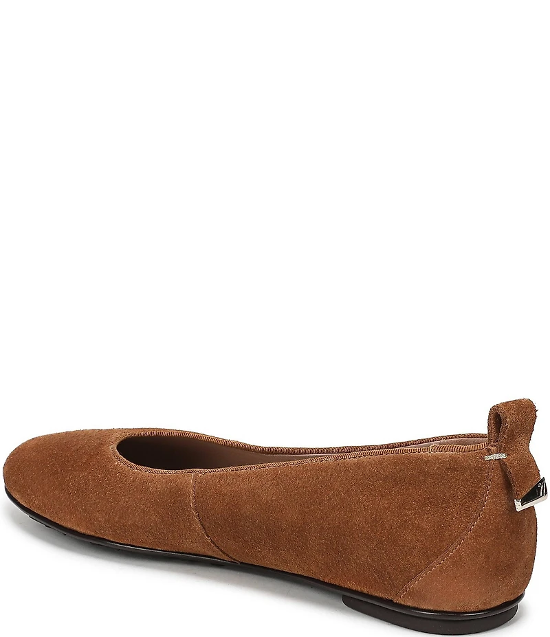 Naturalizer Ava Suede Round Toe Ballet Flats
