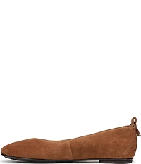 Naturalizer Ava Suede Round Toe Ballet Flats