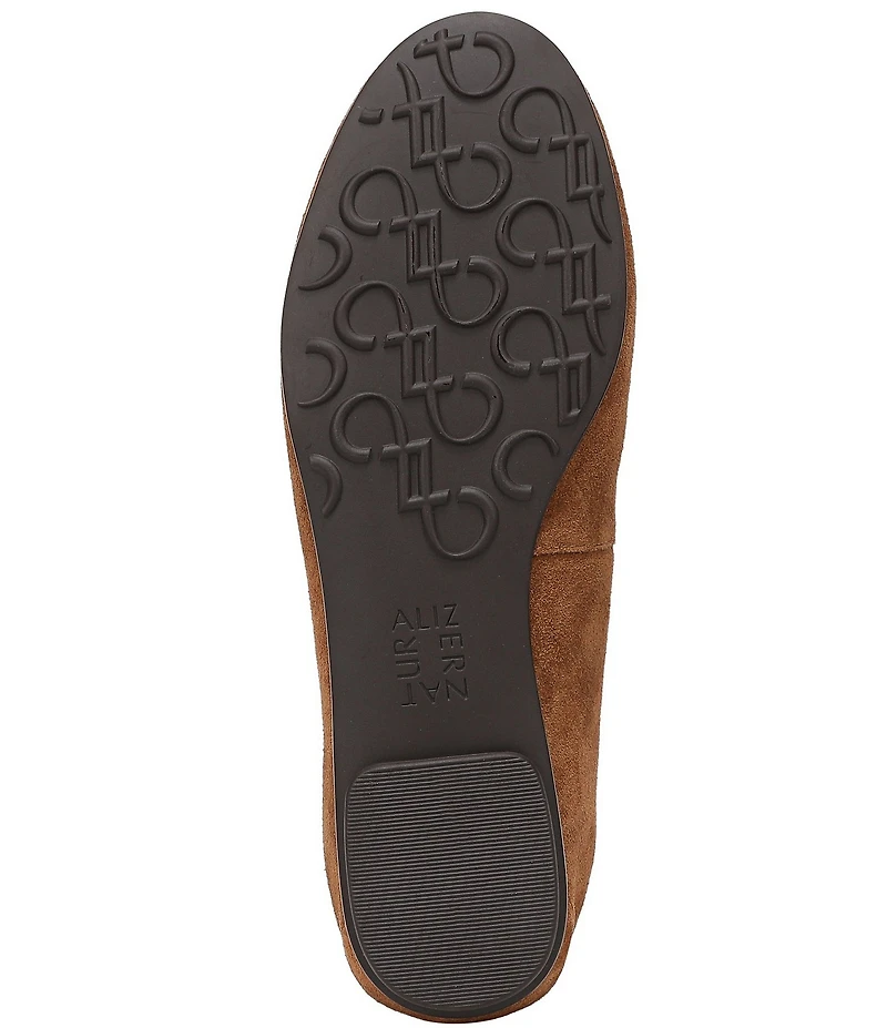 Naturalizer Ava Suede Round Toe Ballet Flats