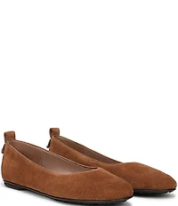 Naturalizer Ava Suede Round Toe Ballet Flats