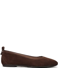 Naturalizer Ava Suede Round Toe Ballet Flats