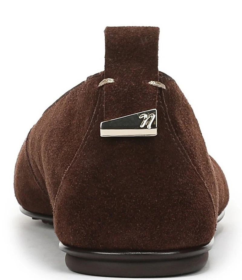 Naturalizer Ava Suede Round Toe Ballet Flats