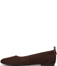 Naturalizer Ava Suede Round Toe Ballet Flats
