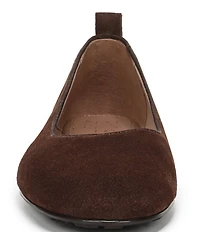 Naturalizer Ava Suede Round Toe Ballet Flats