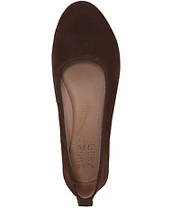 Naturalizer Ava Suede Round Toe Ballet Flats