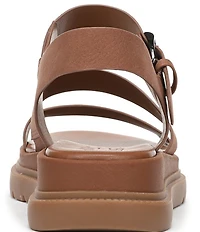 Naturalizer Avenue Nubuck Strappy Platform Casual Sandals