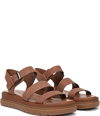 Naturalizer Avenue Nubuck Strappy Platform Casual Sandals