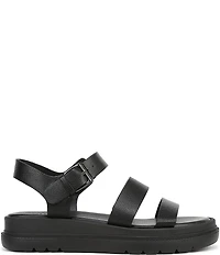 Naturalizer Avenue Tumbled Strappy Platform Casual Sandals