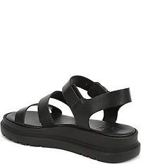 Naturalizer Avenue Tumbled Strappy Platform Casual Sandals