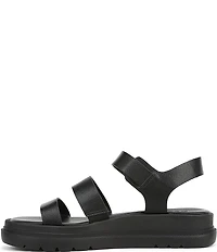 Naturalizer Avenue Tumbled Strappy Platform Casual Sandals