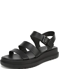 Naturalizer Avenue Tumbled Strappy Platform Casual Sandals