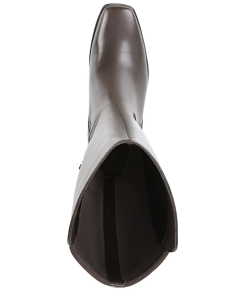 Naturalizer Axel 2 Weatherproof Leather Block Heel Tall Boots