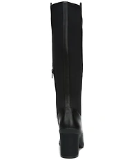 Naturalizer Axel 2 Weatherproof Leather Block Heel Tall Boots