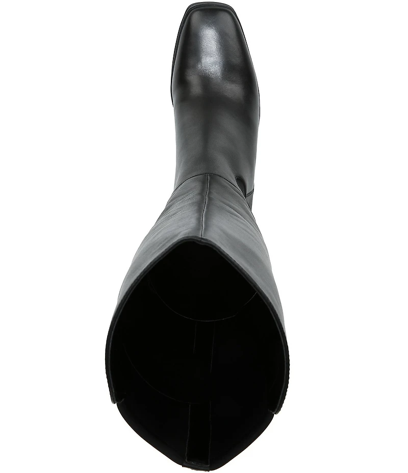 Naturalizer Axel 2 Weatherproof Leather Block Heel Tall Boots