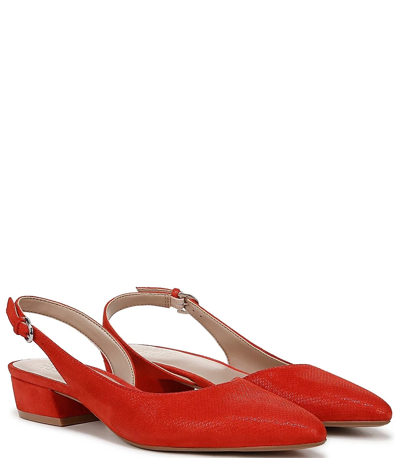 Naturalizer Banks Suede Slingback Dress Pumps