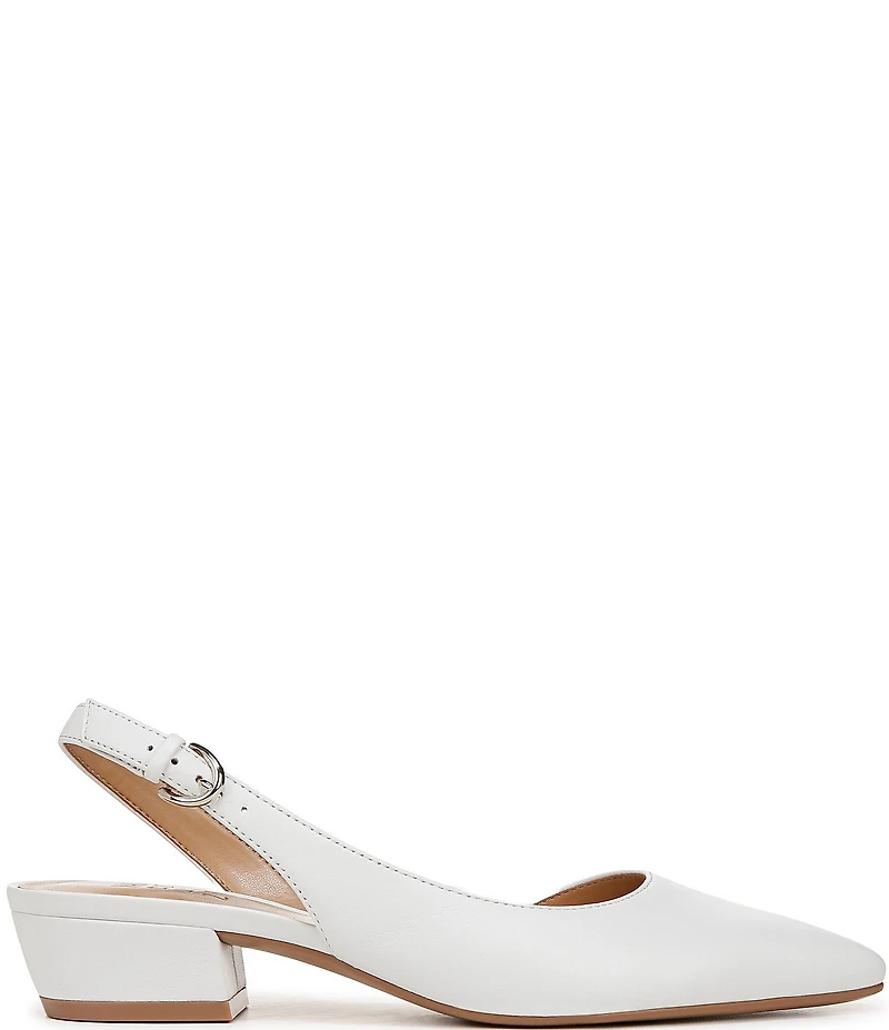 Naturalizer Banks Leather Slingback D'Orsay Dress Pumps