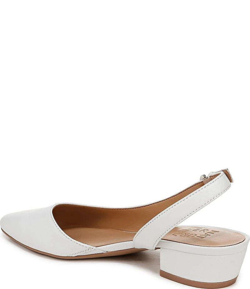 Naturalizer Banks Leather Slingback D'Orsay Dress Pumps