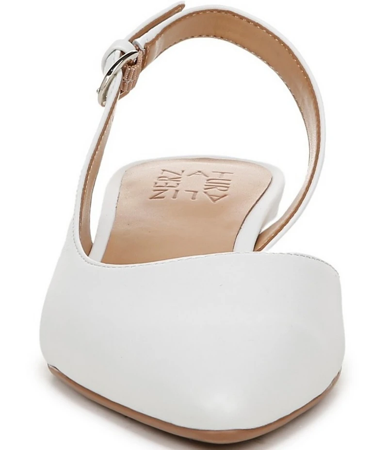 Naturalizer Banks Leather Slingback D'Orsay Dress Pumps