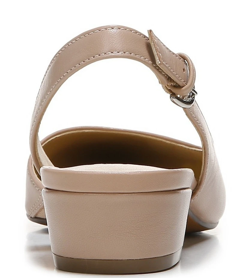 Naturalizer Banks Leather Slingback D'Orsay Dress Pumps