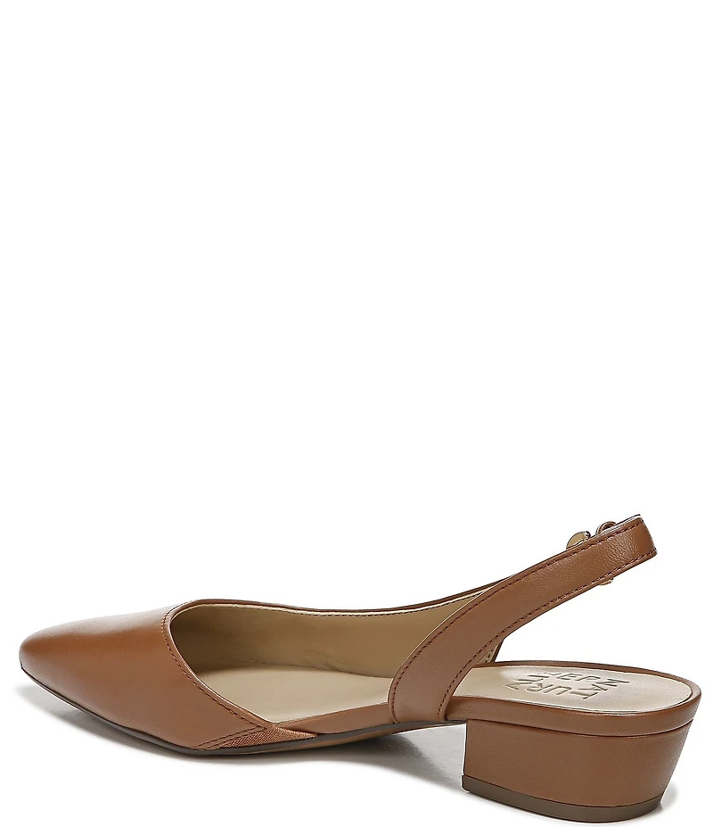 Naturalizer Banks Leather Slingback D'Orsay Dress Pumps