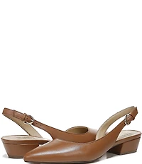 Naturalizer Banks Leather Slingback D'Orsay Dress Pumps