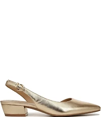 Naturalizer Banks Leather Slingback D'Orsay Dress Pumps