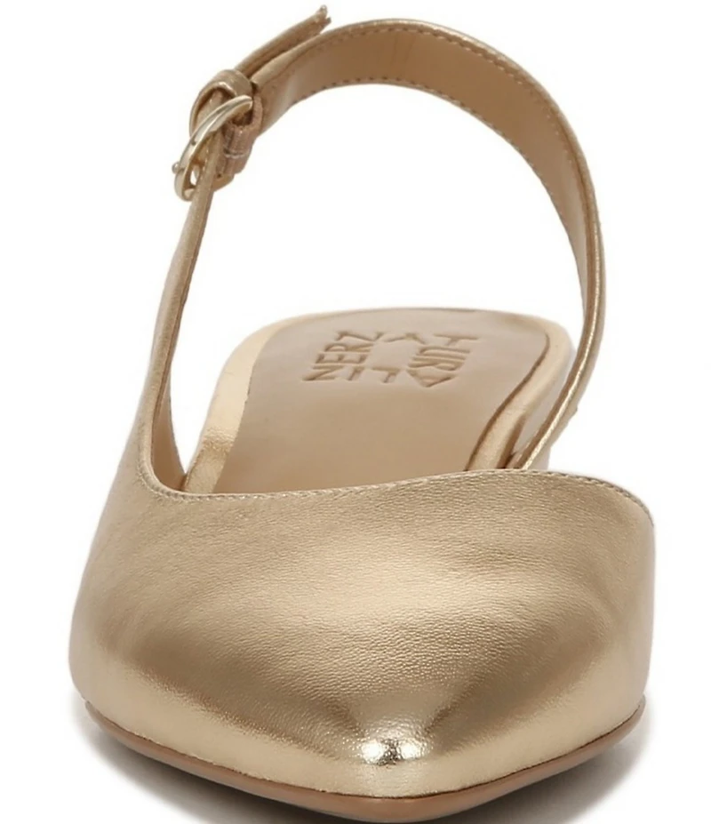 Naturalizer Banks Leather Slingback D'Orsay Dress Pumps