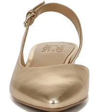 Naturalizer Banks Leather Slingback D'Orsay Dress Pumps