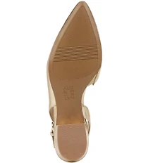 Naturalizer Banks Leather Slingback D'Orsay Dress Pumps