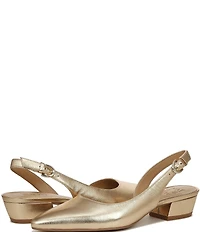 Naturalizer Banks Leather Slingback D'Orsay Dress Pumps