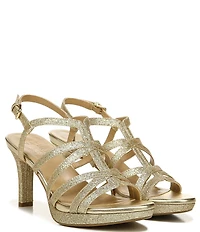 Naturalizer Baylor Glitter Strappy Dress Sandals