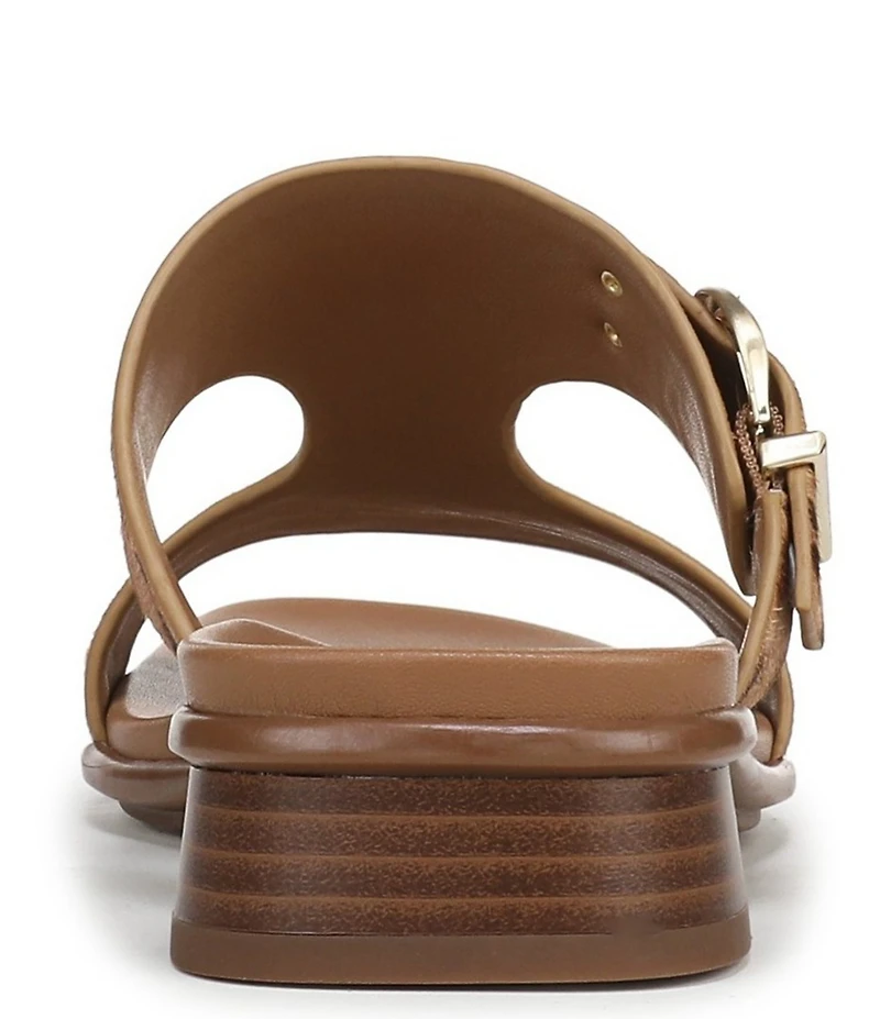 Naturalizer Beach Leopard Print Buckle Hardware T-Strap Sandals