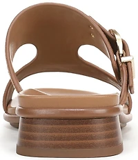 Naturalizer Beach Studded Suede T-Strap Slide Sandals