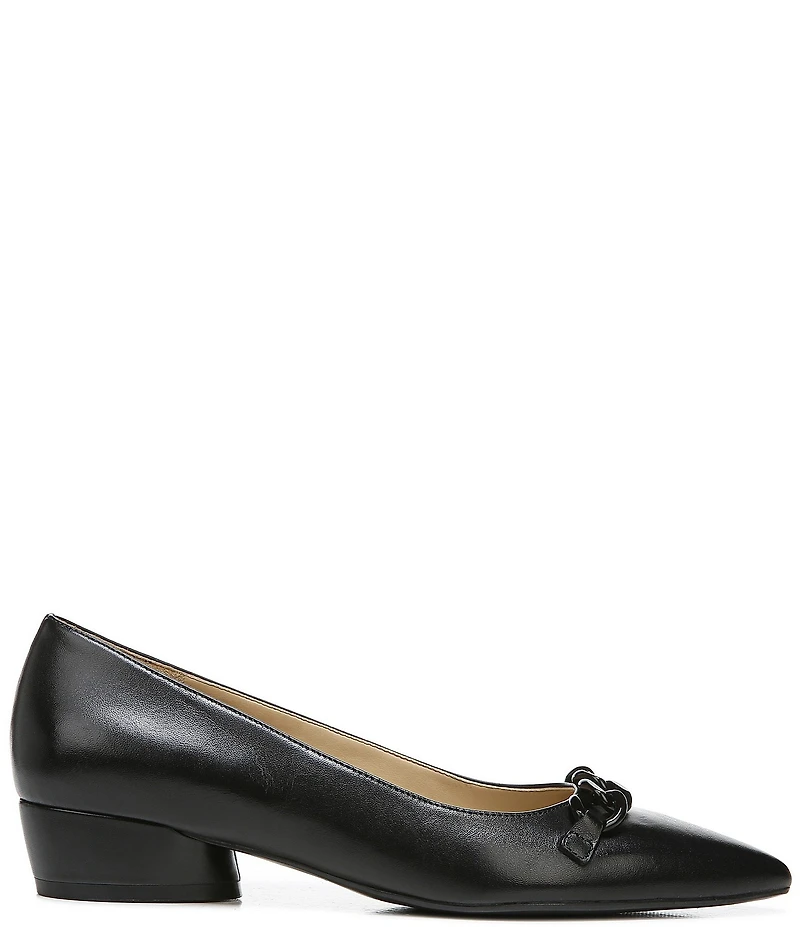 Naturalizer Becca Chain Hardware Leather Pumps