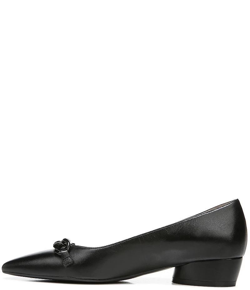 Naturalizer Becca Chain Hardware Leather Pumps