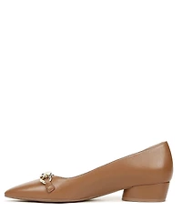 Naturalizer Becca Chain Hardware Leather Pumps