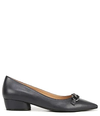 Naturalizer Becca Chain Hardware Leather Pumps