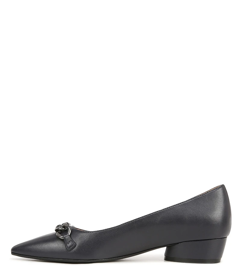 Naturalizer Becca Chain Hardware Leather Pumps